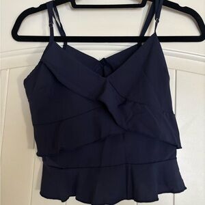 SHEIN Dark Blue Layered Camisole